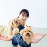 Maika Yamamoto Instagram - 🐶ドッグヨガ 🐶ドッグマッサージを教わりました🧘🏻‍♀️ @maquia.magazine