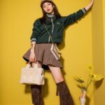 Maika Yamamoto Instagram - ELLE girl @celine @miumiu @loewe @diesel