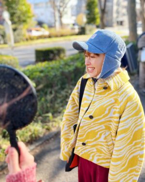 Maika Yamamoto Instagram - 「忍者に結婚は難しい」
みんな優しくて楽しい現場。
スタッフさんもみんな温かくて笑顔が絶えません🥷🤍
@ninja_fujitv
@nanao_official 
@nobuyuki_suzuki_official