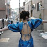 Maika Yamamoto Instagram - 「Bailar」 💙🩵💙🩵 @kumacaux @conomii @uedarisa____ @coffeegirlchiro @musk_nails @i0_382
