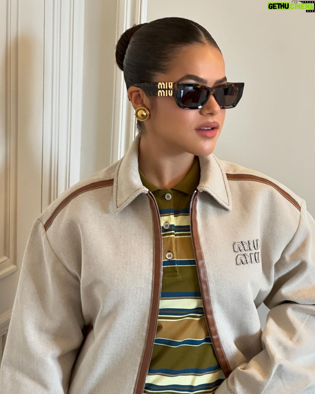 Maisa Silva Instagram - Miu Miu Fall/Winter 2024 @miumiu #pfw Paris, France