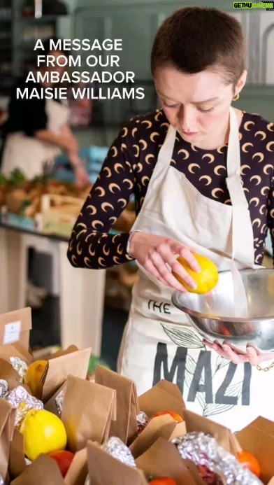 Maisie Williams Instagram - š¢ FINAL CALL, LESS THAN 2 DAYS TO GO š¢ Did you know half of 16-25 year olds (49%) have gone to bed hungry in the last twelve months?! By helping The MAZI Project, you are helping ensure vulnerable young people donāt go to bed hungry! š Nearly Ā£12,000 raised and less than 2 days to go. Can we get to our minimum goal which is Ā£20,000! š„š« With every Ā£1000 you are securing: š„ 285 aMAZIng Meal Kits and 857 single meals to young people facing food poverty. So, please share and donate and letās come together to tackle food poverty and empower marginalised young people. š #maziĀ #togetherĀ #themaziprojectĀ #togetherĀ #BristolĀ #bristolfoodĀ #freshfoodĀ #donateĀ #fundraisingĀ #worldhungerday2023Ā #youngpeopleĀ #foodpoverty