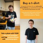 Maisie Williams Instagram - 🙌 Support 16 - 25 year olds facing food poverty 🙌 We have seen a 45% increase in referrals for our aMAZing Meal Kits since end of September due to young people struggling to afford to eat. How you can support 💫 - Donate: Just £30 secures aMAZIng Meal kit for a young person - Sponsor us: Get in touch to sponsor our org and buy fresh and dry ingredients for tasty and nutritious meals. - Buy a t-shirt or a tote: our ambassador, Maisie Williams has designed and drawn some of her favourite moments of food infill. - Come to our fundraiser: A tasty four course meal cooked by @summersharkey and our aMAZing young people, with speeches from Maisie, Charlie and more!!! Let’s come together this winter and create long term change! 💞 #themaziproject #mazi #maisiewilliams #ambassador #together #bristol #bristolfood #celebrity #donate #support #youngpeople #disadvanataged #community #empower #organisation #bristolorg #freshfood #