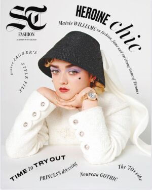 Maisie Williams Instagram - please please can i be in a film where i look like this 💜

@telegraphluxury out today