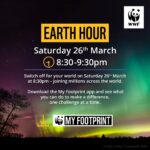 Maisie Williams Instagram - it’s my favourite time of the year 🌱🌛 and a perfect day to take part in this year’s earth hour with @WWF_UK 🔋 join us at 8.30pm GMT (sat 26th march) by switching off to give our planet some love. think of it as a kind gesture towards mother nature, she can put her feet up for an hour and have a cuppa ☕️ …and it will remind our leaders of their promises to protect her🙄🤚 #seeyouinthedark 🕯🔮 🌎🌍🌏
