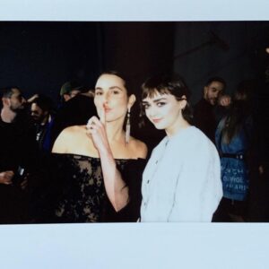 Maisie Williams Instagram - who let jane burnham and ricky fitts into pfw?
