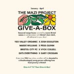 Maisie Williams Instagram - Bristol/South-West people❗️ i teamed up with Pegs Quinn from @sonnystores to take part in @themaziproject give-a-box campaign 🍳 it’s simple; we designed three delicious recipes and meal kits for you to purchase, and every time you buy a box, another will be donated to a disadvantaged young person suffering food poverty in Bristol 💌 each box contains all the ingredients needed for you to prepare three delicious recipes with storecupboard ingredients from Belazu, and fantastic produce sourced from small-scale, local suppliers🌍 Give-A-F**k? Then Give-A-Box #giveabox #linkinbio Bristol, United Kingdom