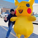Maitreyi Ramakrishnan Instagram - Who’s that Pokémon!?⚡️💛 In the quick moments I had free time while filming, these are the shenanigans I’d get up to. Shooting in the middle of a pandemic can be tough on your mental health so you gotta make sure you’re able to have some laughs. This is what I came up with to surprise the crew and honestly, probably will do this on all my future projects💛😂 (I did this on multiple days because I mean it really was absolutely fun)