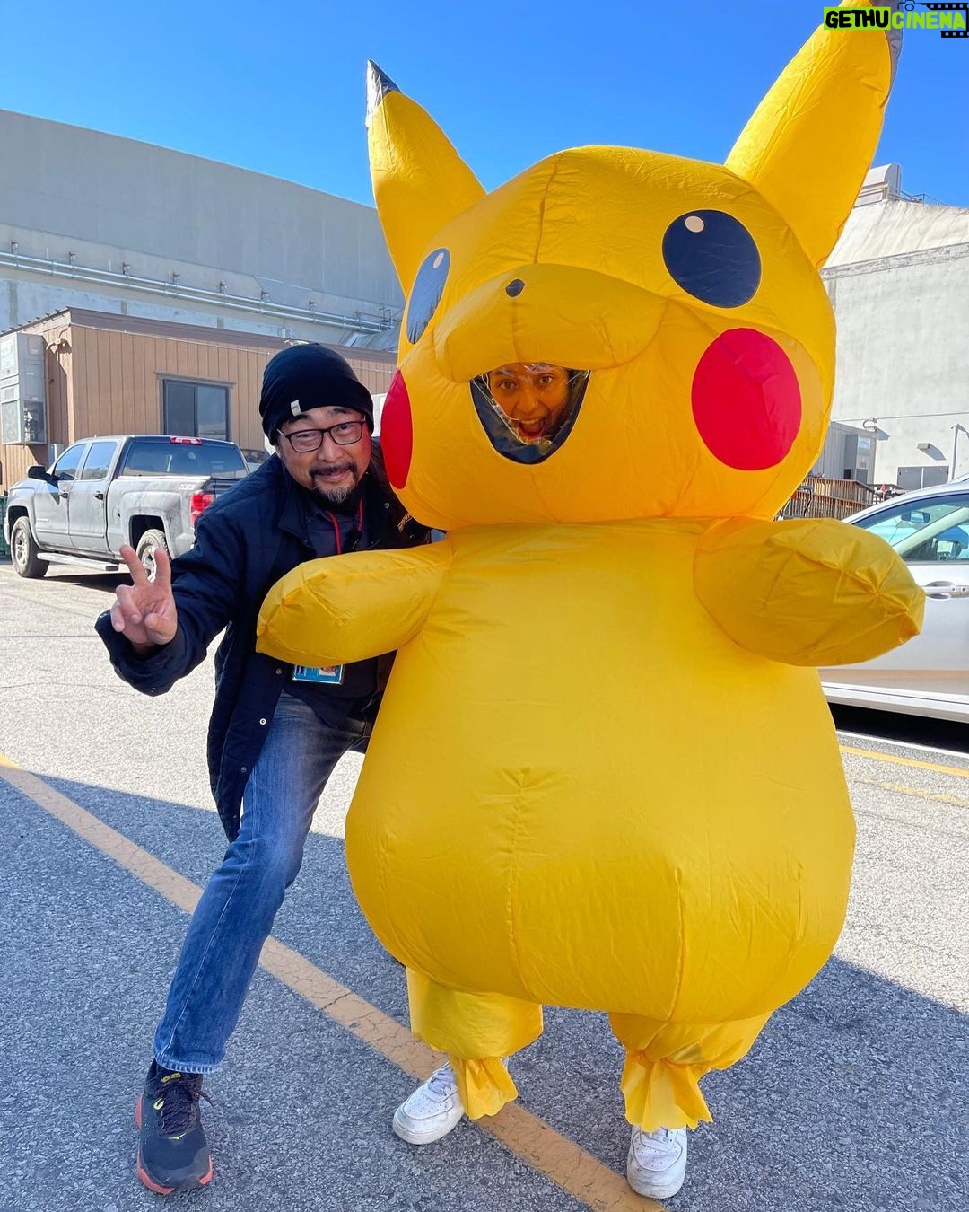 Maitreyi Ramakrishnan Instagram - Who’s that Pokémon!?⚡️💛 In the quick moments I had free time while filming, these are the shenanigans I’d get up to. Shooting in the middle of a pandemic can be tough on your mental health so you gotta make sure you’re able to have some laughs. This is what I came up with to surprise the crew and honestly, probably will do this on all my future projects💛😂 (I did this on multiple days because I mean it really was absolutely fun)