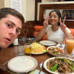 Maitreyi Ramakrishnan Instagram - Ben and Devi are cool but they have nothing on Texas and Dave🫡🥳❤️