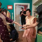 Maitreyi Ramakrishnan Instagram - some fancy BTS photos for you, and you, and YOU! Once a cricket, always a cricket 🦗 🎓❤️💛