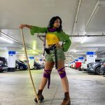 Maitreyi Ramakrishnan Instagram - 🥷💜🐢
