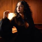 Maitreyi Ramakrishnan Instagram – a little dramatic throwback🖤