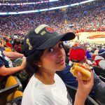 Maitreyi Ramakrishnan Instagram - in my natural habitat🇨🇦🏀
