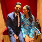 Maitreyi Ramakrishnan Instagram - With the King’s Jester himself! Super proud of you @hasanminhaj Actually I’m so proud that I even posted you on my feed! I guess I just really care eh? Everyone watch @prashanthvenkat and @hasanminhaj kill it again now on @netflix