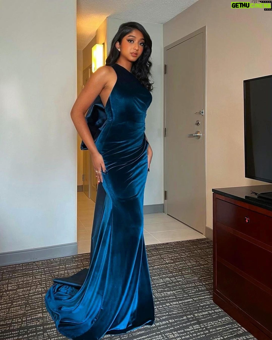Maitreyi Ramakrishnan Instagram - can I hear a little commotion for the dress (not for the back though, I don’t have pics of that🫥)