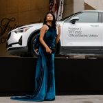 Maitreyi Ramakrishnan Instagram - I am so grateful to have attended the #TIFF22 gala with @polestarcars who have committed to making 100% electrical vehicles. It’s exciting that I am able to work with a brand that is committed to improving the environment without greenwashing. This is authentic change that doesn’t compromise on design or performance. Whether it’s saving on gas for the commute to work or feeling great about less emissions in the world while you cruise: we need more of this🖤 #polestar2 #polestarenroute