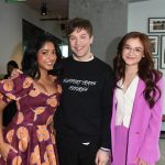 Maitreyi Ramakrishnan Instagram - Had a blast celebrating the new @netflixca office in Toronto! Thank you for inviting my Mississaugan self. My house warming gift is in the mail I swear🛋️🪴❤️(ALSO THERES A ROOM NAMED AFTER DEVI?? WHAT??) 📸: courtesy of George Pimentel/Netflix