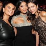 Maitreyi Ramakrishnan Instagram - till next year @vanityfair 🖤💎✨ Vanity Fair Oscar Party
