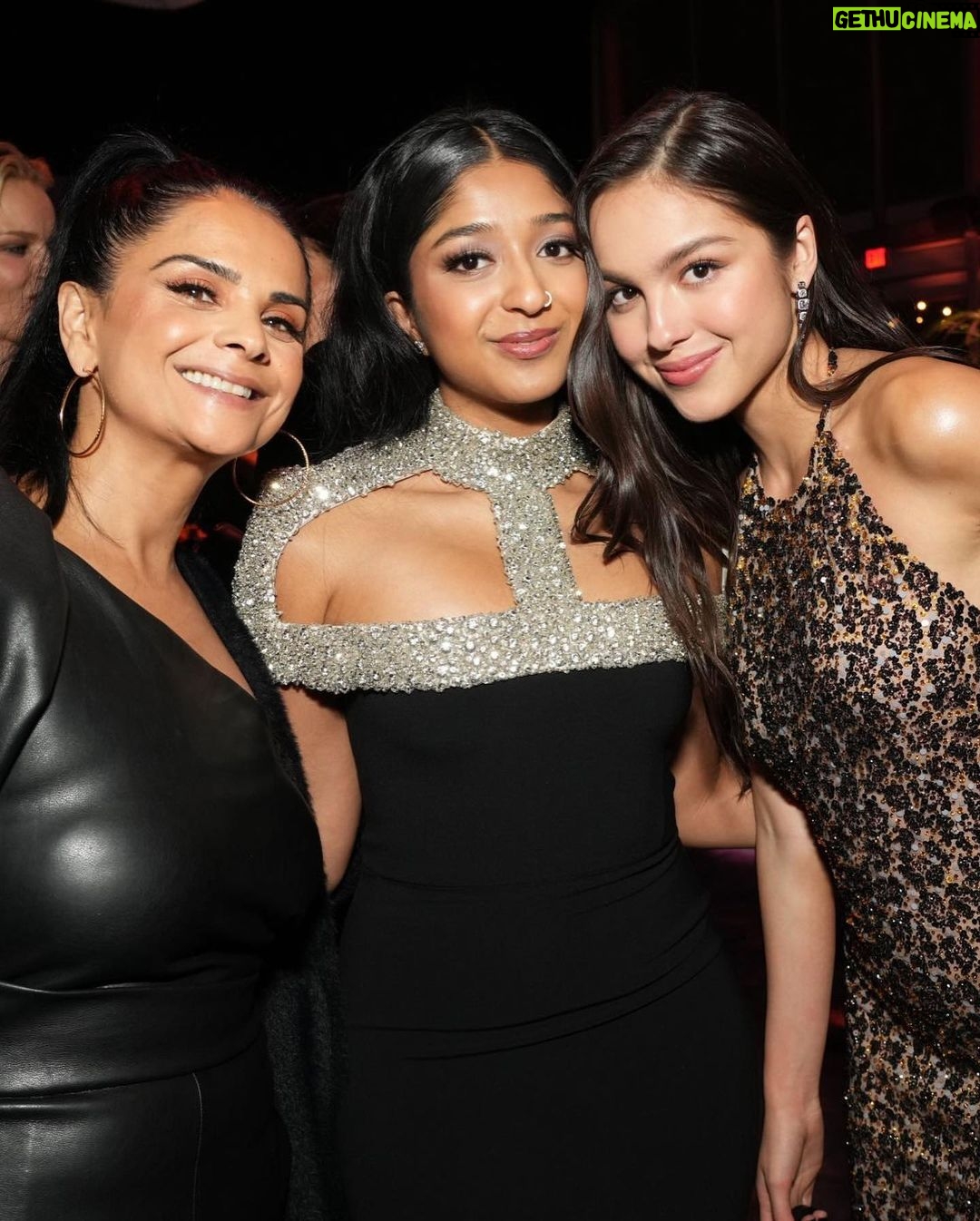 Maitreyi Ramakrishnan Instagram - till next year @vanityfair 🖤💎✨ Vanity Fair Oscar Party