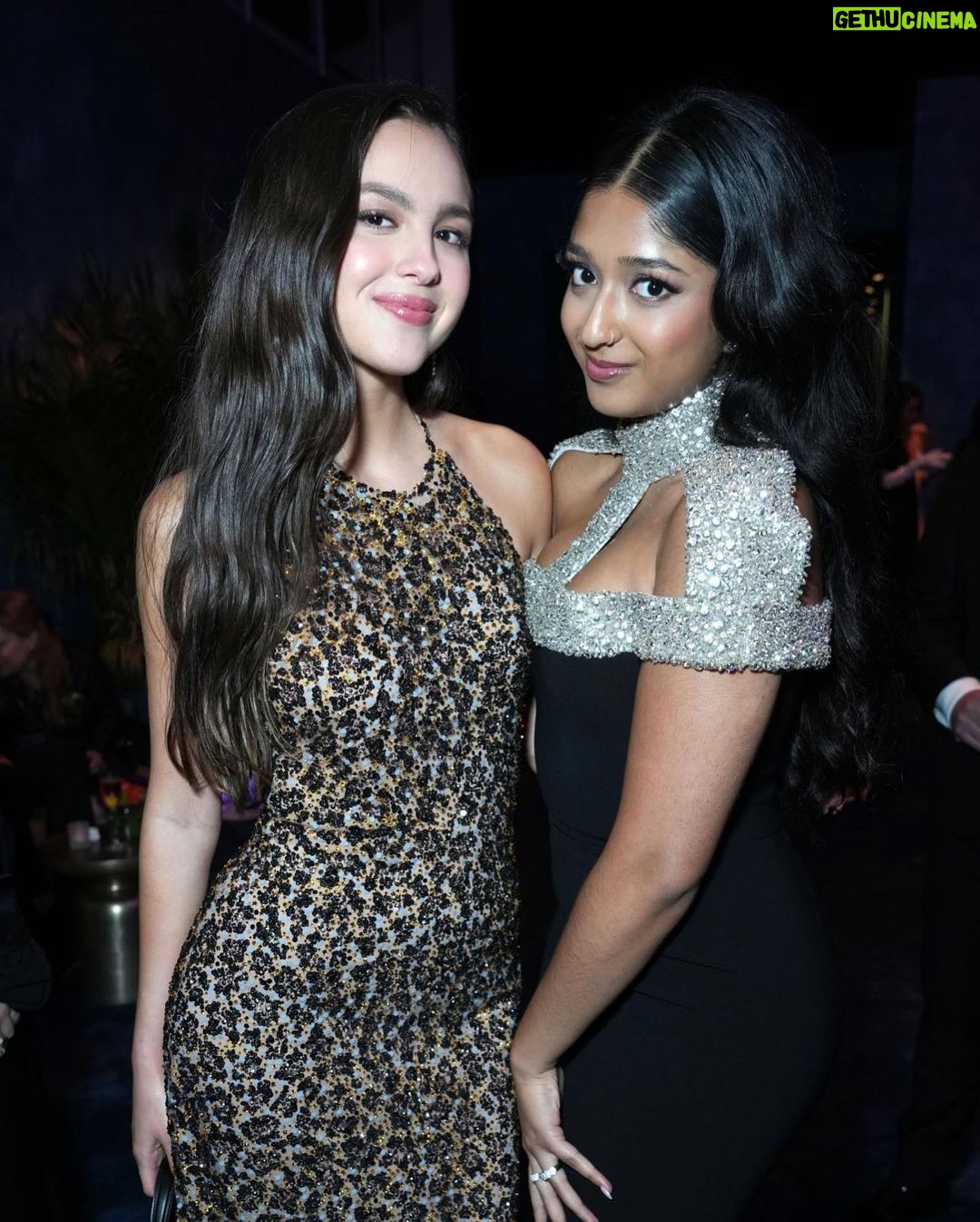 Maitreyi Ramakrishnan Instagram - till next year @vanityfair 🖤💎✨ Vanity Fair Oscar Party
