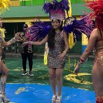 Maitreyi Ramakrishnan Instagram – I love trying new things so this was easily the highlight of my trip in Brazil. Shoutout to everyone at @issomemooficial (pls go give them some love!) who brought me into their space and were so generous and kind in giving me a crash course into samba! Truly I was so happy and overwhelmed with joy I couldn’t stop smiling despite having T-Rex arms the whole time. There are so many ways to celebrate and appreciate culture so being able to do that through dance (when usually I do that through food) was a true blessing. Thank you @netflixbrasil for this insane surprise that I’ll never forget and for making me feel like my hips fell off my body and were never coming back❤️🇧🇷