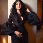 Maitreyi Ramakrishnan Instagram – a little dramatic throwback🖤