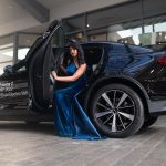 Maitreyi Ramakrishnan Instagram - I am so grateful to have attended the #TIFF22 gala with @polestarcars who have committed to making 100% electrical vehicles. It’s exciting that I am able to work with a brand that is committed to improving the environment without greenwashing. This is authentic change that doesn’t compromise on design or performance. Whether it’s saving on gas for the commute to work or feeling great about less emissions in the world while you cruise: we need more of this🖤 #polestar2 #polestarenroute