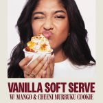Maitreyi Ramakrishnan Instagram - the RAMEN-KRISHNAN is now available at @ojiseichi❤️🍜 This collaboration has been so amazing and I am beyond excited to finally get to share it out into the world. I got to blend Tamil flavours into both the ramen and icecream to get something truly amazing. Both are ammah approved because she helped too! We love being Tamil, and we love supporting local businesses in this household so try it while you can (because it’s only available for a limited time)! also huh what interesting clothes I’m wearing… it looks like something I designed myself… I wonder if they’d be available to the public… guess we’ll have to wait👀❤️