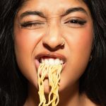 Maitreyi Ramakrishnan Instagram - @ojiseichi presents Ramen-Krishnan starring @maitreyiramakrishnan . Two worlds collide to celebrate family, community and inclusivity through Toronto’s diverse food culture. Coming 02.07 #RamenKrishnan Toronto, Ontario