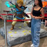 Maitreyi Ramakrishnan Instagram – always gotta go to the Nintendo store when in NYC (swipe to see my new tattoo🧚🏽✨) NintendoNYC