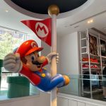 Maitreyi Ramakrishnan Instagram – always gotta go to the Nintendo store when in NYC (swipe to see my new tattoo🧚🏽✨) NintendoNYC