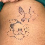 Maitreyi Ramakrishnan Instagram – always gotta go to the Nintendo store when in NYC (swipe to see my new tattoo🧚🏽✨) NintendoNYC