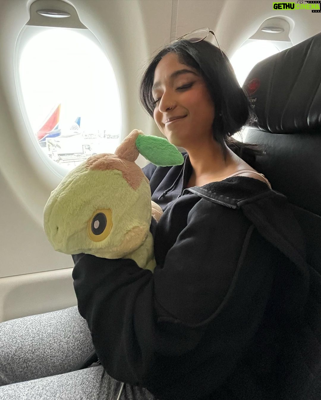 Maitreyi Ramakrishnan Instagram - always gotta go to the Nintendo store when in NYC (swipe to see my new tattoo🧚🏽✨) NintendoNYC