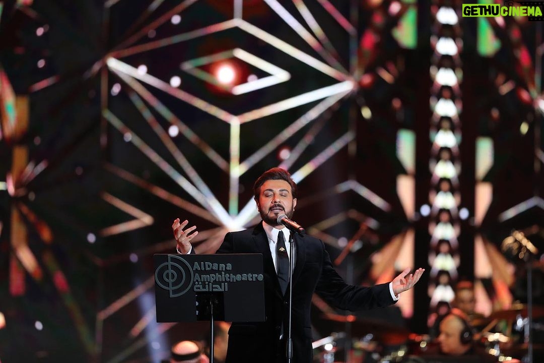Majid Al Muhandis Instagram - من حفل البحرين مسرح الدانه ❤️🇧🇭