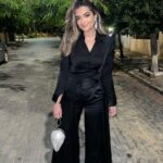 Malak Ahmed Zaher Instagram – From the closing ceremony of ICCE X Samsung 🖤✨ 
@samsungegypt 

Outfit @__mamzi__ 
Makeup @dinaelkasheff 
Hair @alfredandmina