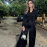 Malak Ahmed Zaher Instagram – From the closing ceremony of ICCE X Samsung 🖤✨ 
@samsungegypt 

Outfit @__mamzi__ 
Makeup @dinaelkasheff 
Hair @alfredandmina