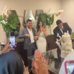 Malak Ahmed Zaher Instagram - My sister is the most beautiful bride ever, my heart is so full god bless both of you w rabna ytamemloko ala kheir w yhfazko mn el3ein 🧿 khod balak mnhaa ya schady ana baolk aho 😈 #لقد_هرمنا #فركش_يا_اساتذا #mariamXschady 🥹🫶🏻