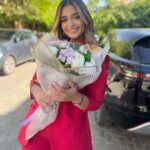 Malak Ahmed Zaher Instagram - سعيدة لاختياري اني امثل مبادرة مصر لمحو امية لغة الاشارة و اني اكون سفيرة لمبادرة راقية و مهمة زي دي و ان شاء الله نقدر بجد نعمل تغيير ملحوظ في محو امية لغة الاشارة💗 Extremely proud to be chosen as the Ambassador of the sign language literacy initiative in Egypt, this is a huge pleasure and i hope we really make a difference in Sign language literacy💞 Styled by @mayajules In @liliblancofficial suit✨ Hair by @alfredandmina Makeup by my 💗@lailaazaherr11