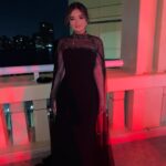 Malak Ahmed Zaher Instagram – Couldn’t pick one 🤷🏻‍♀️💜✨ 

👗@hanyelbehairyhautecouture 
💄 @rosealfredmakeup 
💇🏻‍♀️ @alfredandmina