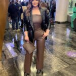 Malak Ahmed Zaher Instagram – From @ziadbourji ‘s film premiere wala ghalta 🤎 

Outfit from: @be_my_guest_shopping 
Makeup by: @mayayammine 
Hair: @vicken.b @shanttavitian