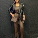 Malak Ahmed Zaher Instagram – From @ziadbourji ‘s film premiere wala ghalta 🤎 

Outfit from: @be_my_guest_shopping 
Makeup by: @mayayammine 
Hair: @vicken.b @shanttavitian