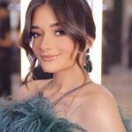 Malak Ahmed Zaher Instagram - Can't get over this night from the @cairodramafestival 🤍 Glammed by @rosealfredmakeup 💄 Hair by @alfredandmina ✨ Styled by @mayajules 🌟