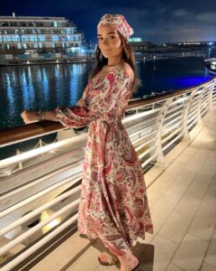 Malak Ahmed Zaher Instagram - Enjoying my summer vacation 🤍 @platinumpropertieseg @emaarmisr Marassi