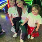 Malak Ahmed Zaher Instagram - Matchy matchy with my girls @mona.ahmed.zaherr @nour.ahmed.zaherr 🤍