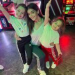 Malak Ahmed Zaher Instagram - Matchy matchy with my girls @mona.ahmed.zaherr @nour.ahmed.zaherr 🤍