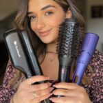 Malak Ahmed Zaher Instagram – VOLUMIZE, SLEEK, CRIMP AND CURL!
I’m choosing alluring curls, what are you choosing?
It’s RUSHBRUSH®️ Anniversary, enjoy up to 55% OFF and as a special gift, use my promocode RBDAYMLZ for an extra 5% OFF.