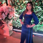 Malak Ahmed Zaher Instagram – In my ultimate favorite color💙✨ 

👗@eslam_saad_designer 
💄 @dinaelkasheff 
💇🏻‍♀️ @alfredandmina 
💎 @iramjewelry_