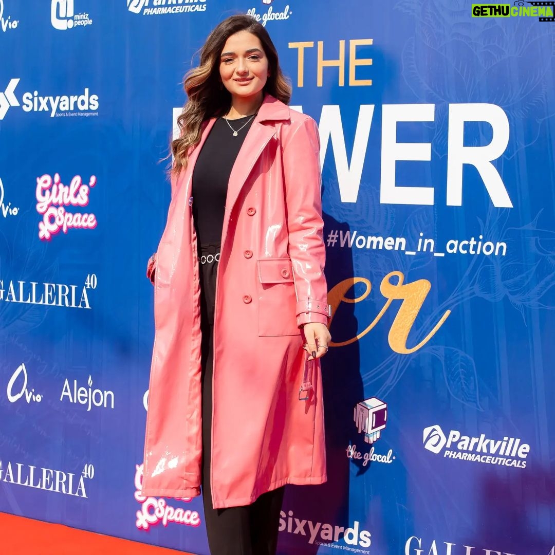Malak Ahmed Zaher Instagram - من تكريم النجمة الصاعدة ملك احمد زاهر في ملتقى جيرلز سبيس للإحتفال بنجاحات الشخصيات الملهمة في كل المجالات ❤️ As we honored you during the event, we celebrated not only your achievements but also the empowerment you bring to young women everywhere. Your resilience and passion serve as a beacon of hope for aspiring artists. 🌟👏 Thank you for sharing your light with us, Malak. May your star continue to rise, illuminating the path for others to follow ❤️ P.S. Keep shining! ✨🌟