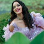 Malavika Menon Instagram - 💕💕💕💕💕💕💕💕💕💕✨✨✨✨✨✨✨✨✨✨ Wearing @garggyboutique Shot @imagiophotography_official Mua @annas_makeover_studio